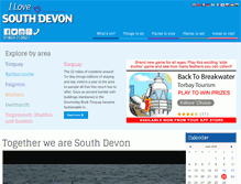 Tablet Screenshot of ilovesouthdevon.co.uk